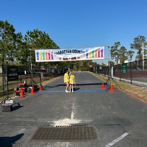 Made 3rd in a 3k Character Counts Run